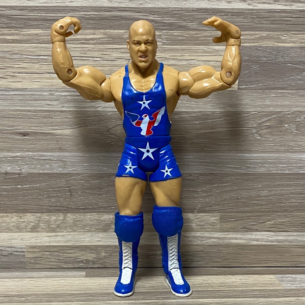 Wrestling Action Figure JAKKS Pacific WWE 2003 Kurt Angle